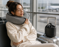Ergonomic Memory Foam Travel Neck Pillow