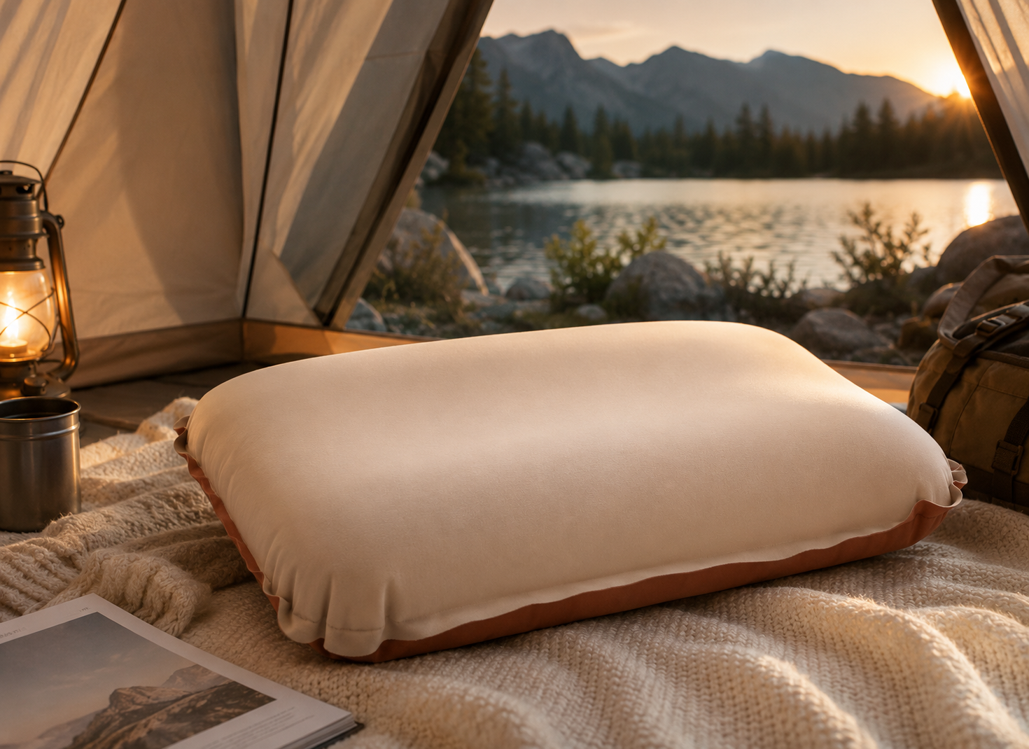 Luxury Inflatable Travel Pillow