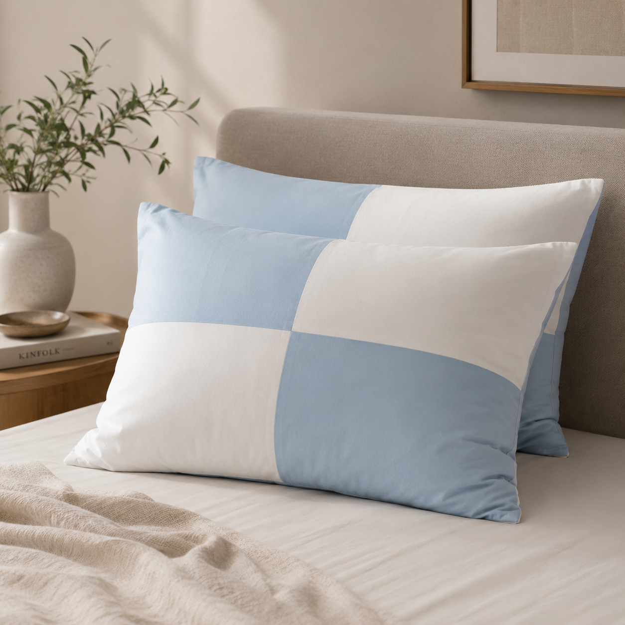 600 Thread Count Egyptian Cotton Pillowcase Set