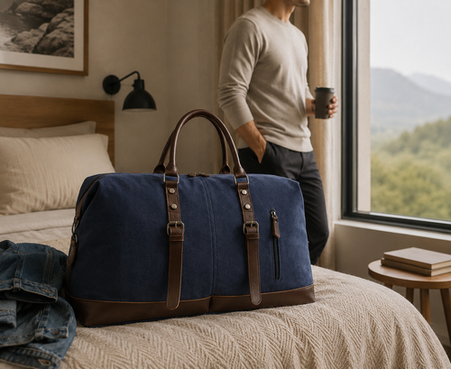 Canvas Weekender Duffle Bag