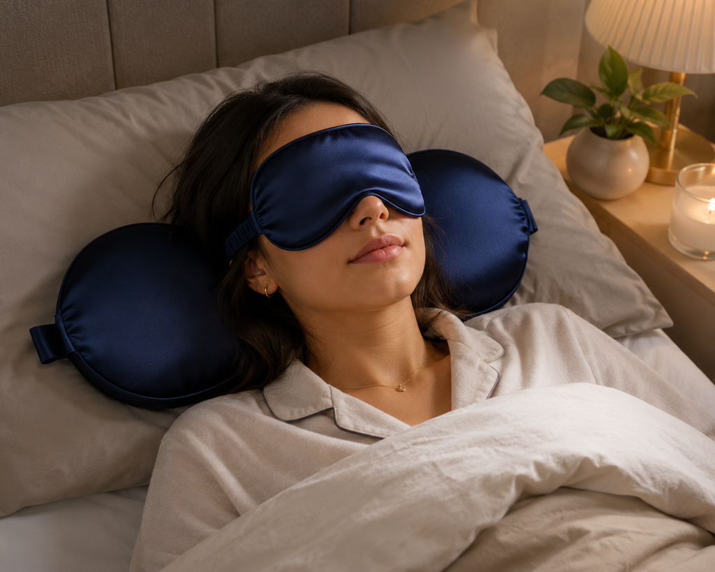 Luxury Weighted Mulberry Silk Sleep Mask